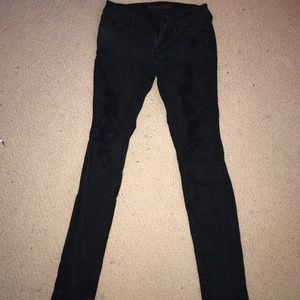 Bullhead black ripped jeans